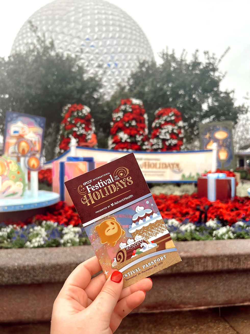 EPCOT Festival of the Holidays Passport
