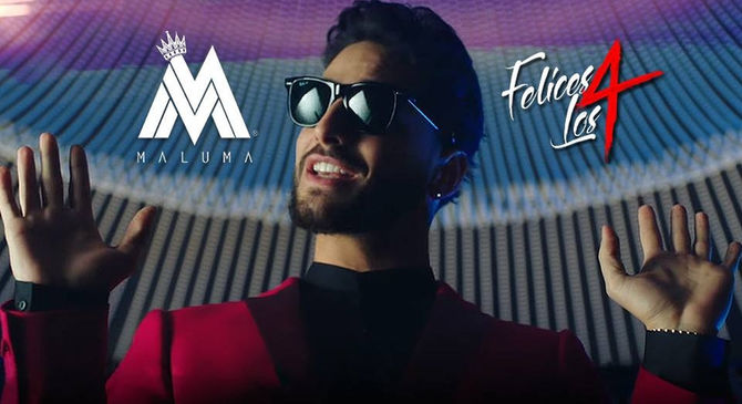 Перевод песни Maluma - Felices los 4. Разбор песни Felices los cuatro