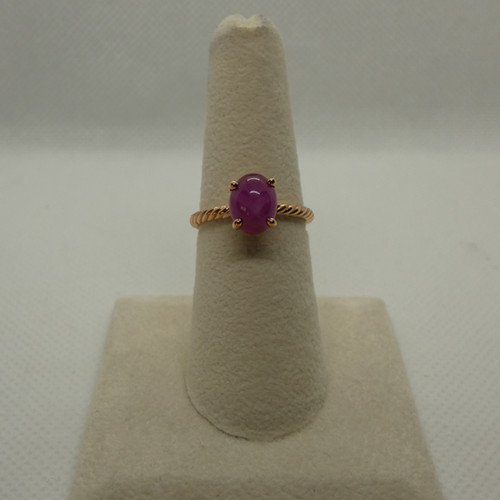 Ruby Rope Rings Rose Gold Ruby Rope Ring | Sermania Jewelry