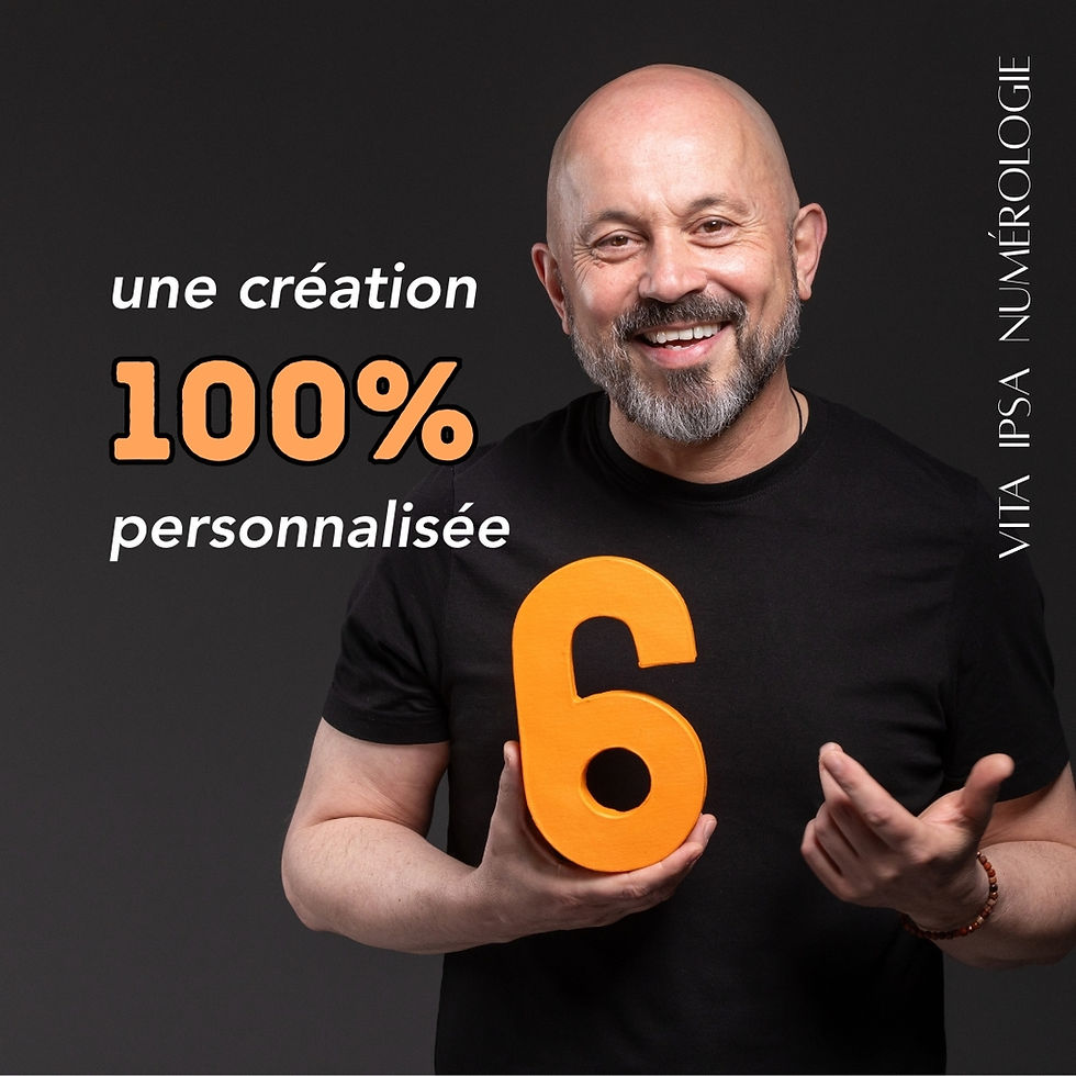 Miniature : Thème de numérologie personnalisé, votre thème personnel travaillé à 100% pour vous par le numérologue Thierry John.