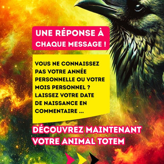 Quel est votre Animal Totem en avril 2025 ?