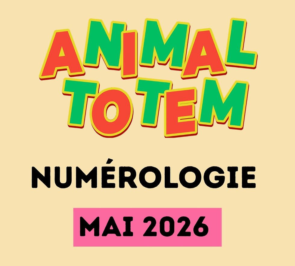 Animal Totem mai 2026 | Votre horoscope de la numérologie Vita Ipsa