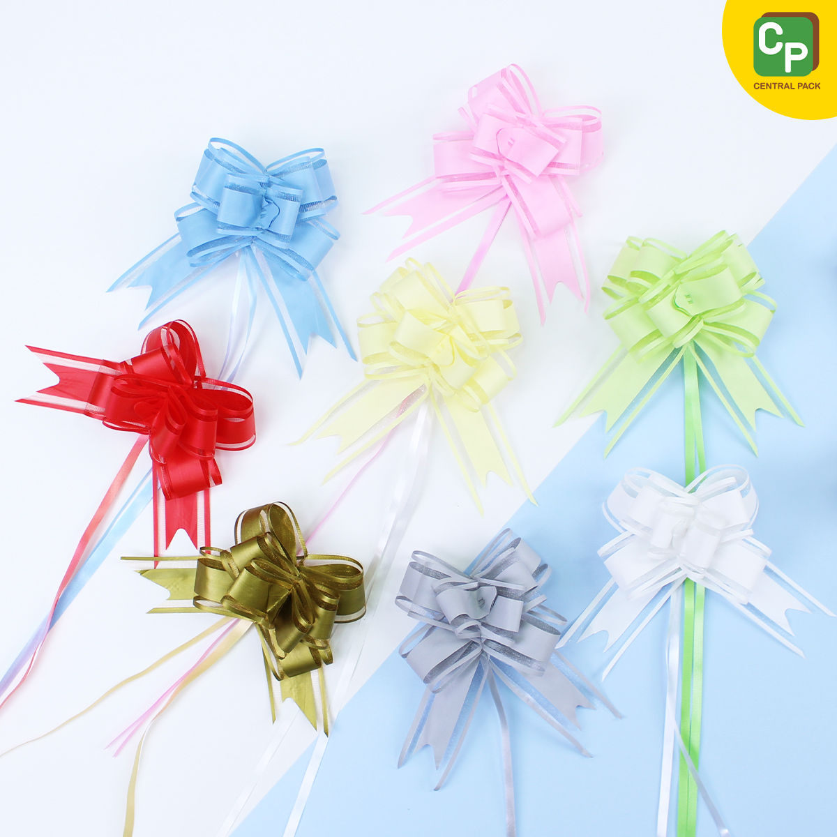 ริบบิ้นรูด สีพาสเทล