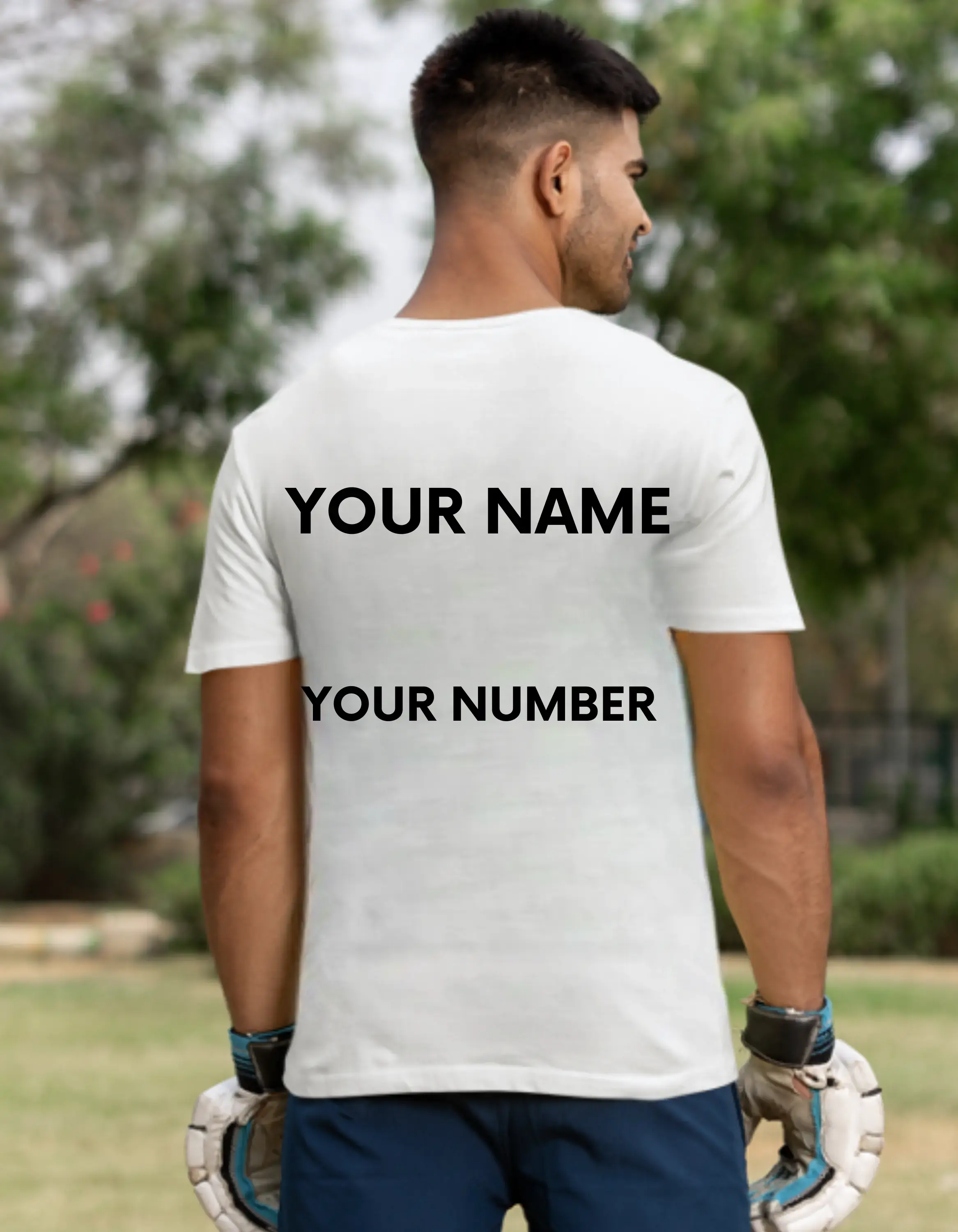 Customize Your Name and Number T-shirts