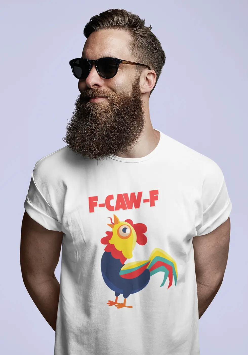F*ck off t-shirt for men-white