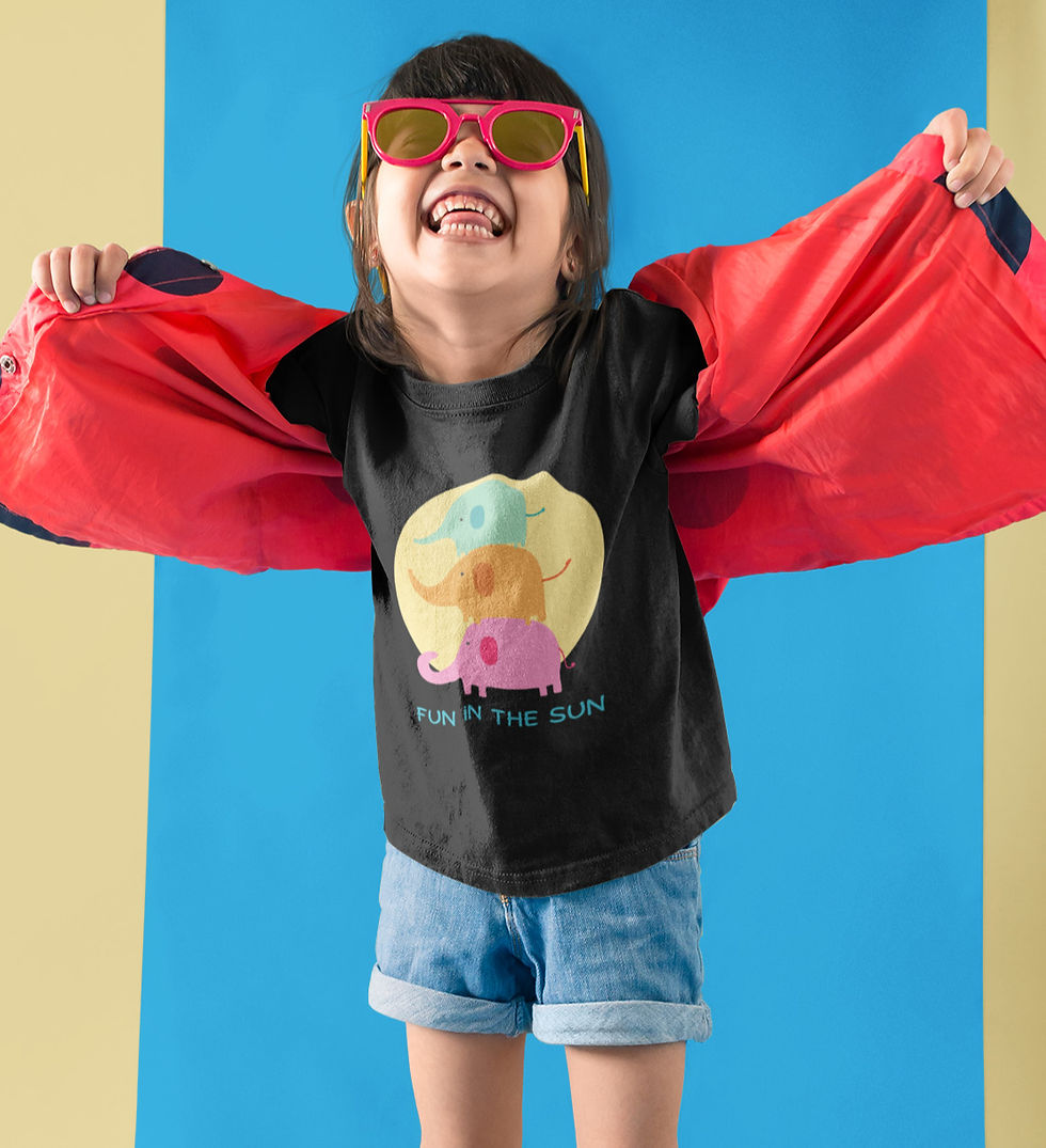 Thumbnail: Fun in the Sun t-shirt for girls