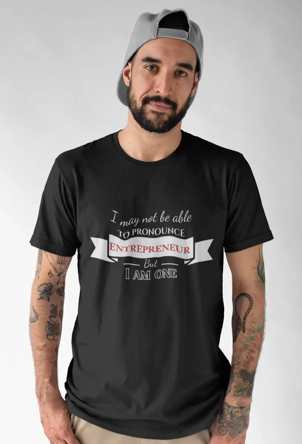 T-shirt for Entrepreneur Businessman-black