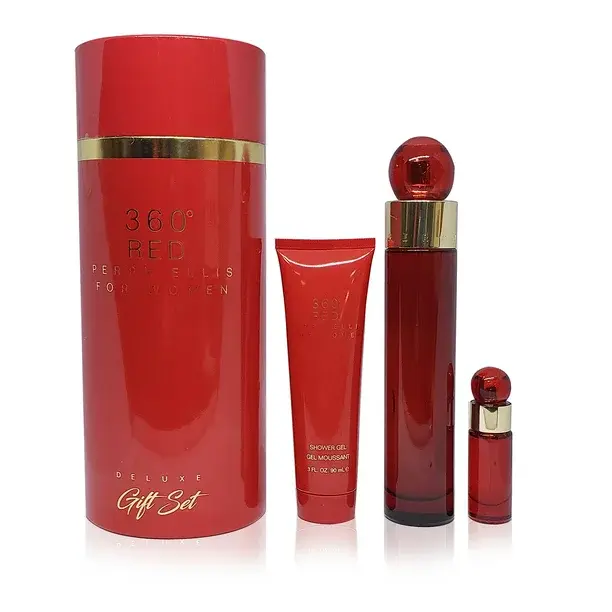 Set Perry Ellis 360° Red 3pzas