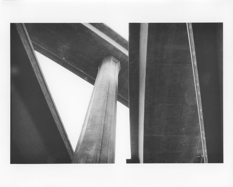 Freeway Column San Diego 1970