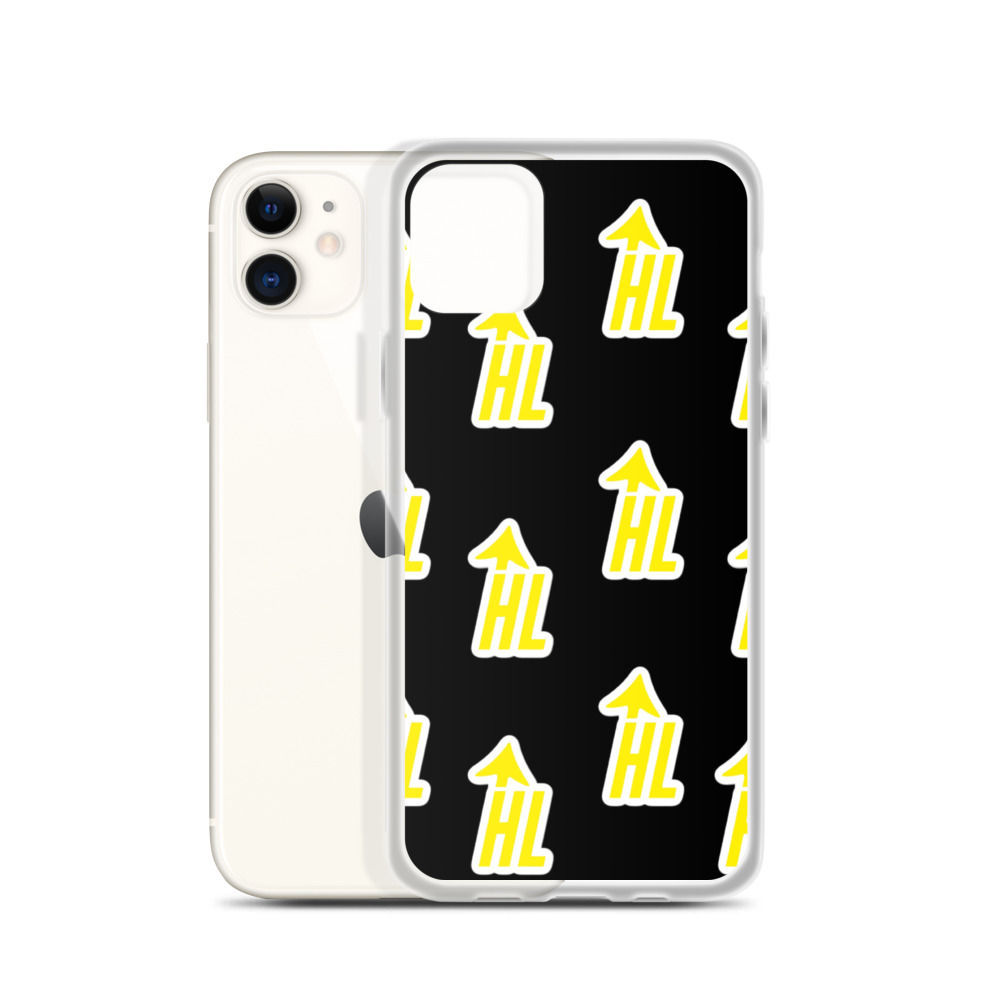 HL Yellow All Over Print IPhone Case
