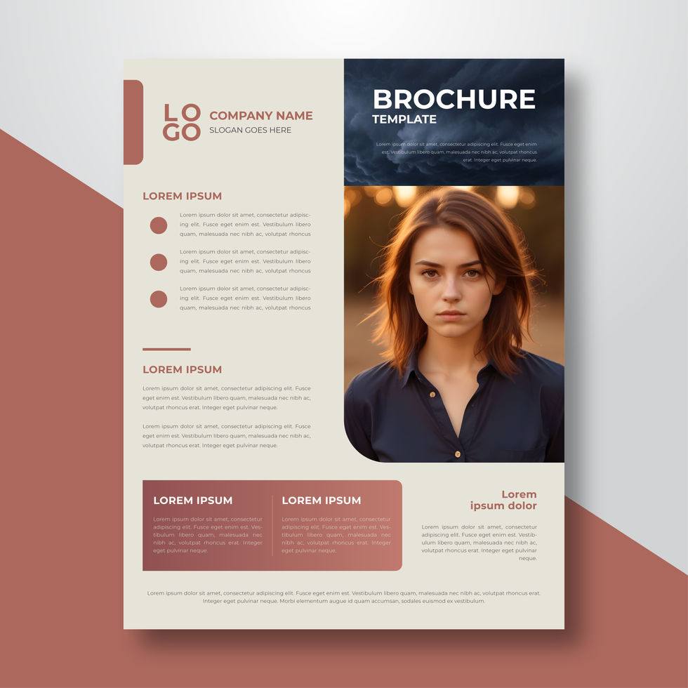 Business Flyer Vector Template