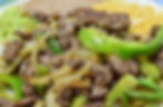 #1 Fajita Plate (beef or chicken)