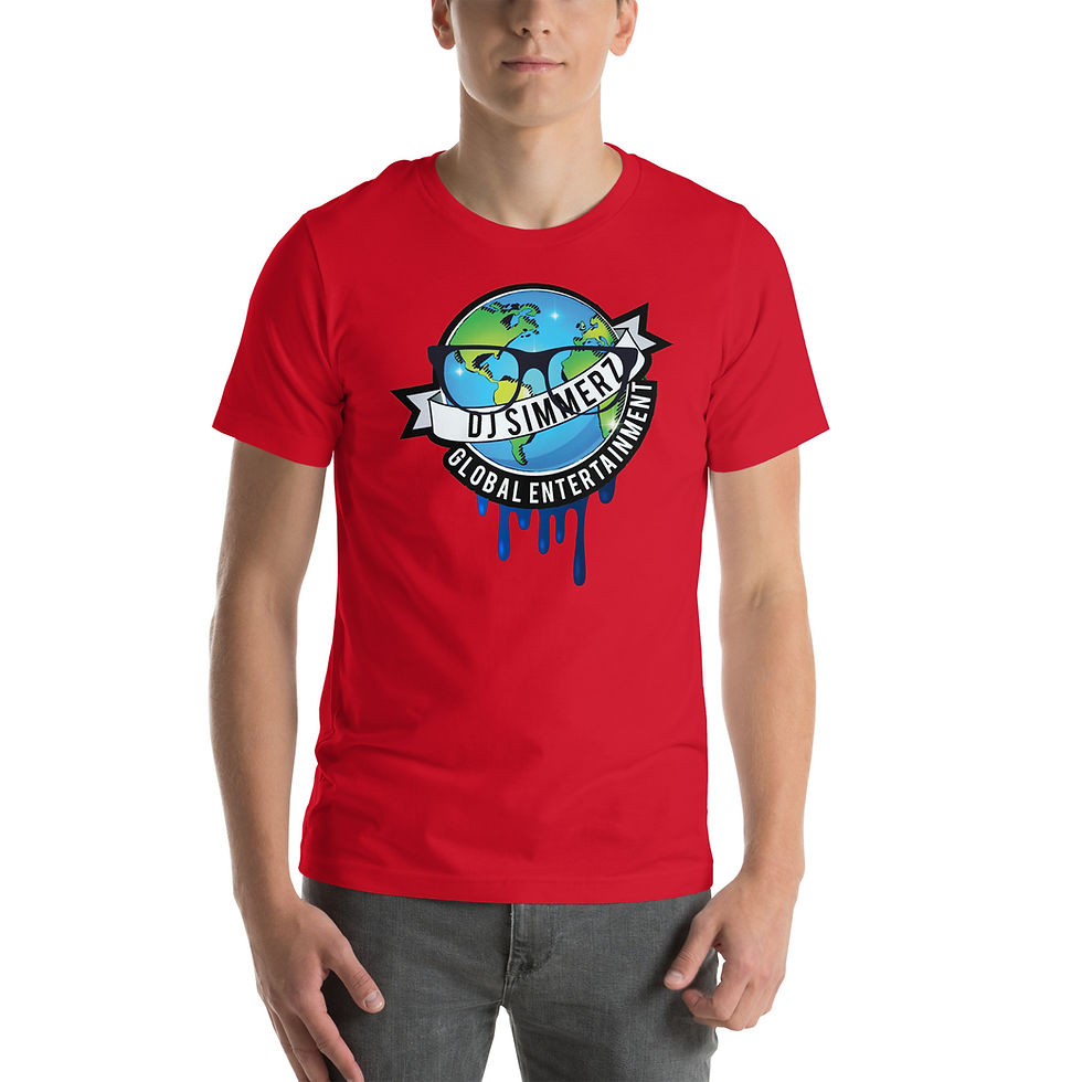 Thumbnail: DJ Simmerz Summer Unisex T-Shirt