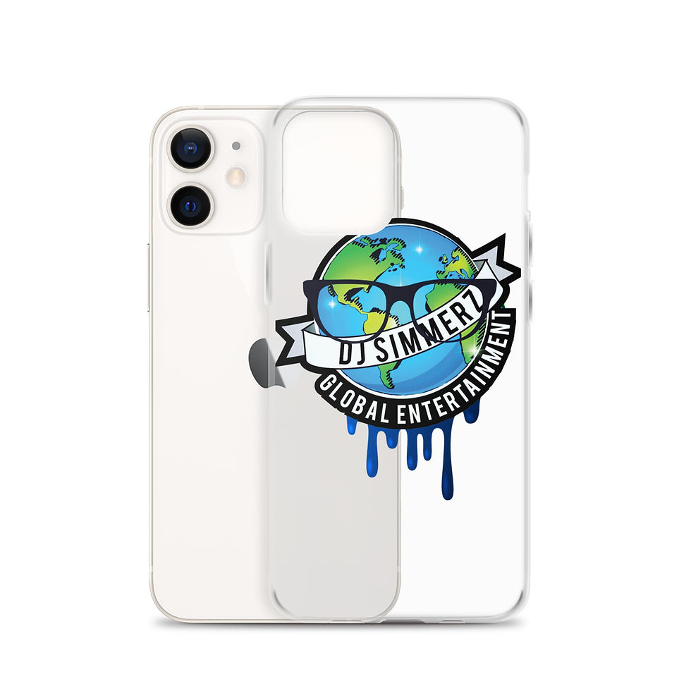 Thumbnail: DJ Simmerz Clear Phone Case
