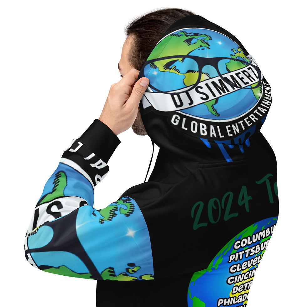 Thumbnail: DJ Simmerz 2024 Tour Hoodie (Black)
