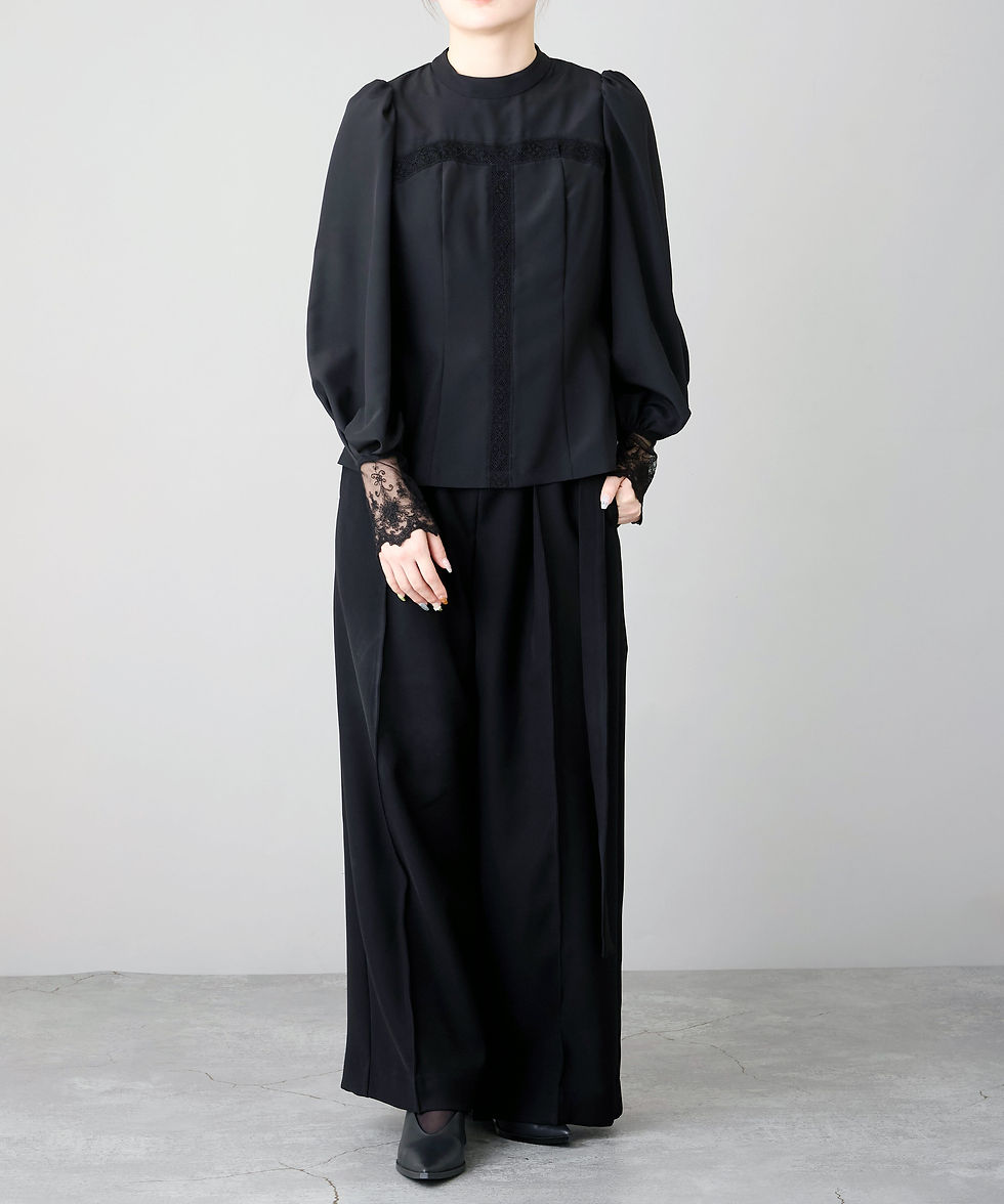 サムネイル： Volume sleeve Formal blouse