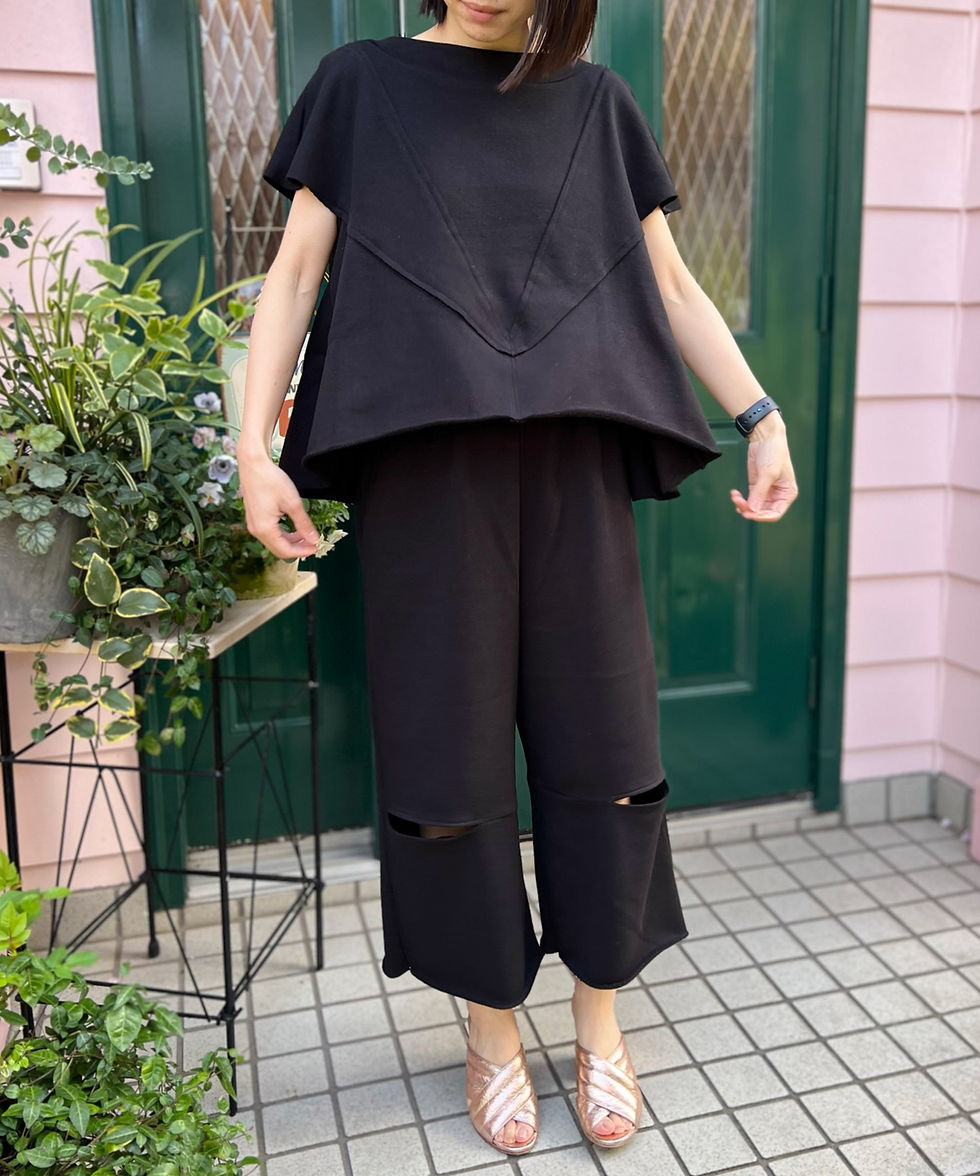 サムネイル： ★Cutting crop wide pants【ONLINE限定】