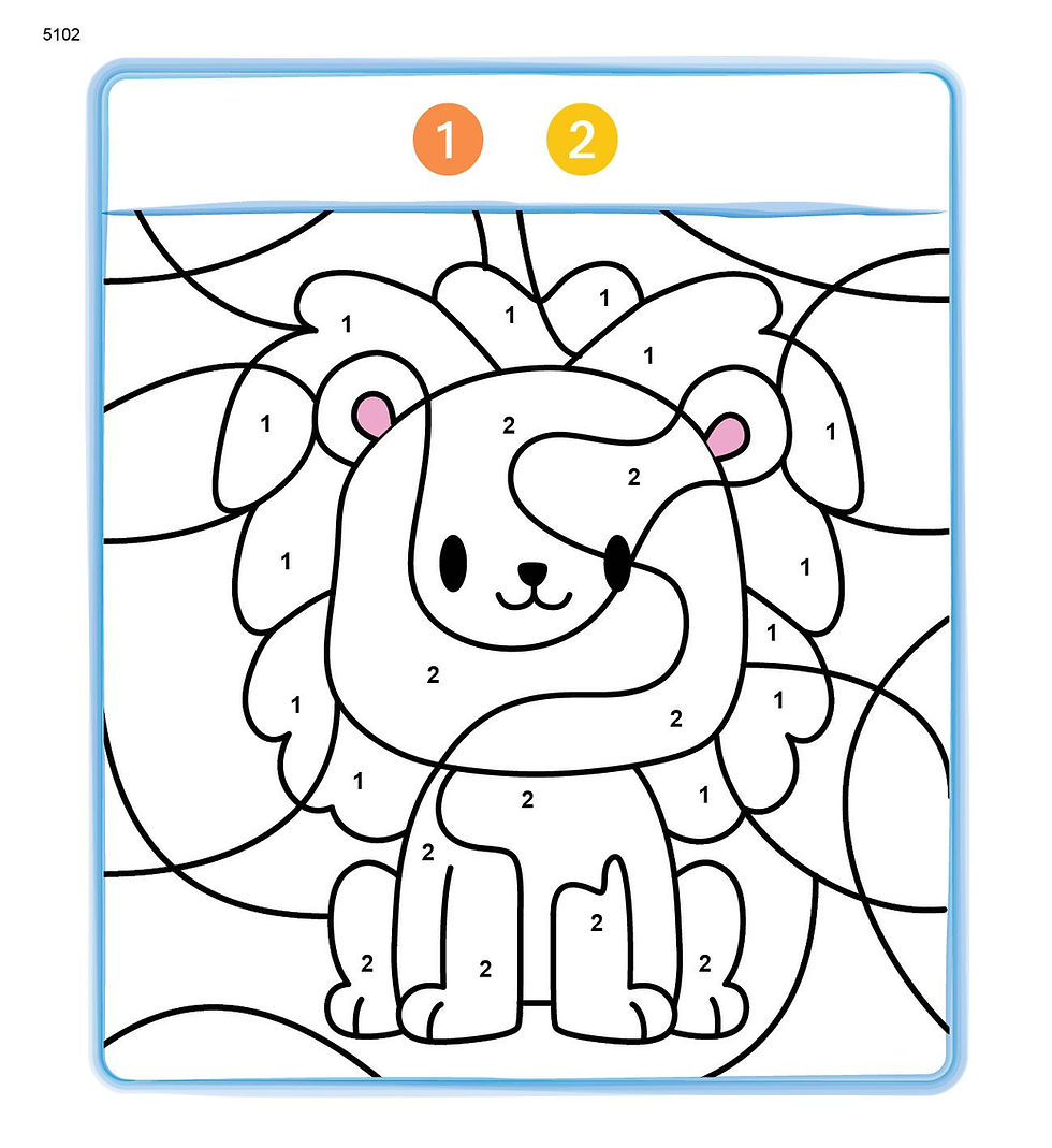 Thumbnail: 5102 The World of Numbers from 1 to 10 -- Activity and Coloring Album