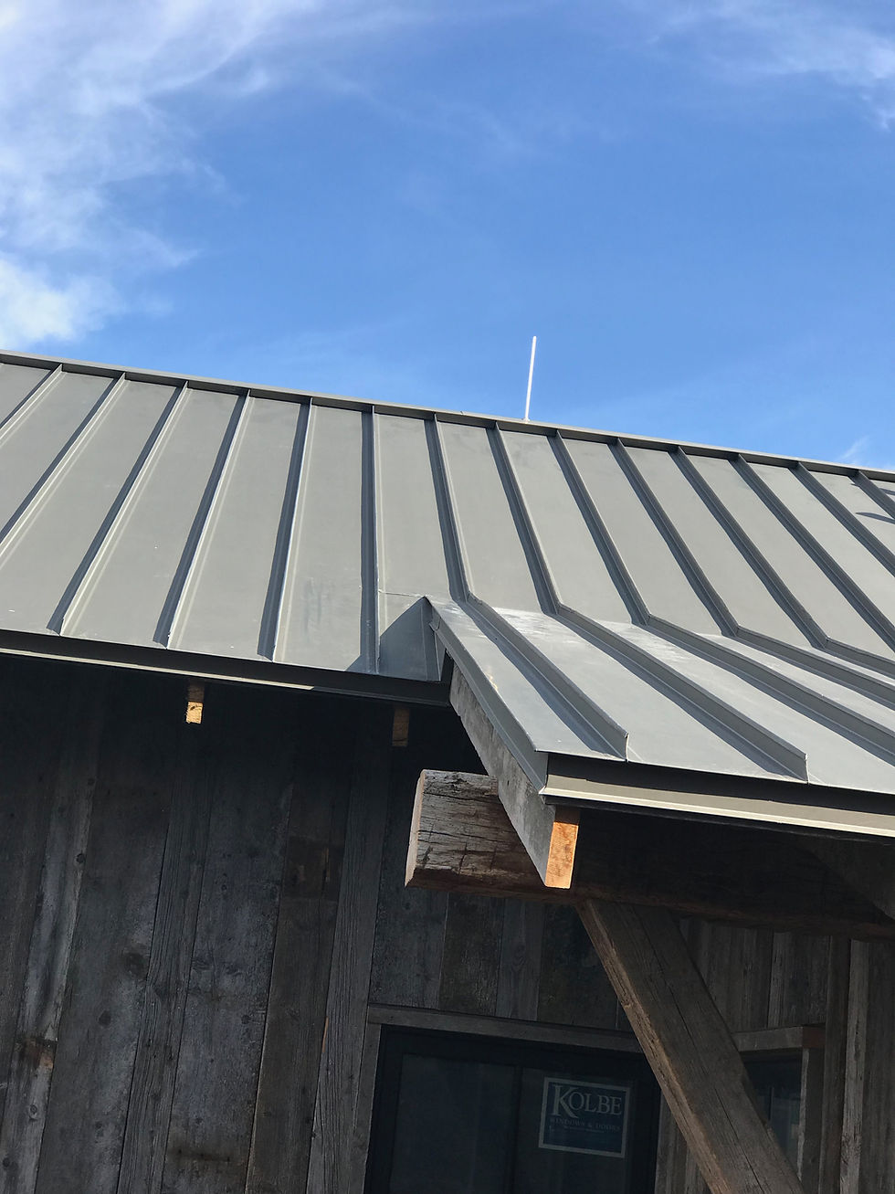 Corten Metal Roof