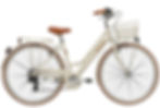 Bicicleta Adriatica Retro Lady 28 crem 45 cm