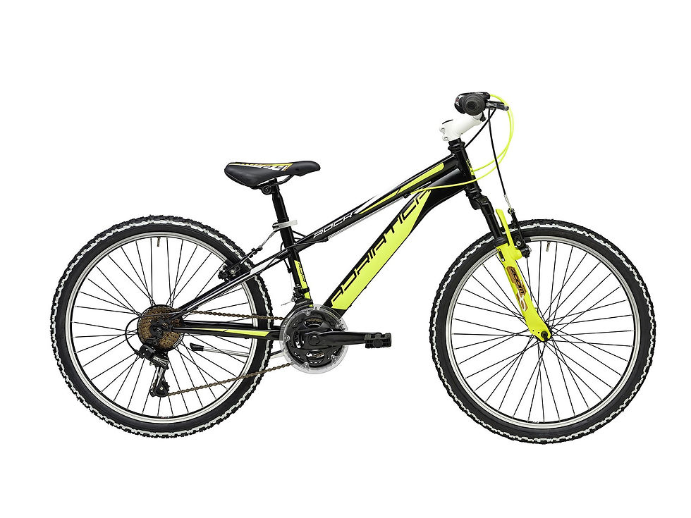 Bicicleta Adriatica Rock 24 18V Negru/Galben