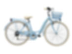 Bicicleta Adriatica Panda 28 Lady 6V Albastru Mat 42 cm