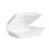 Thumbnail: VEGWARE 9 x 6IN/245 x 155MM LARGE NOURISH MOULDED FIBRE CLAMSHELL