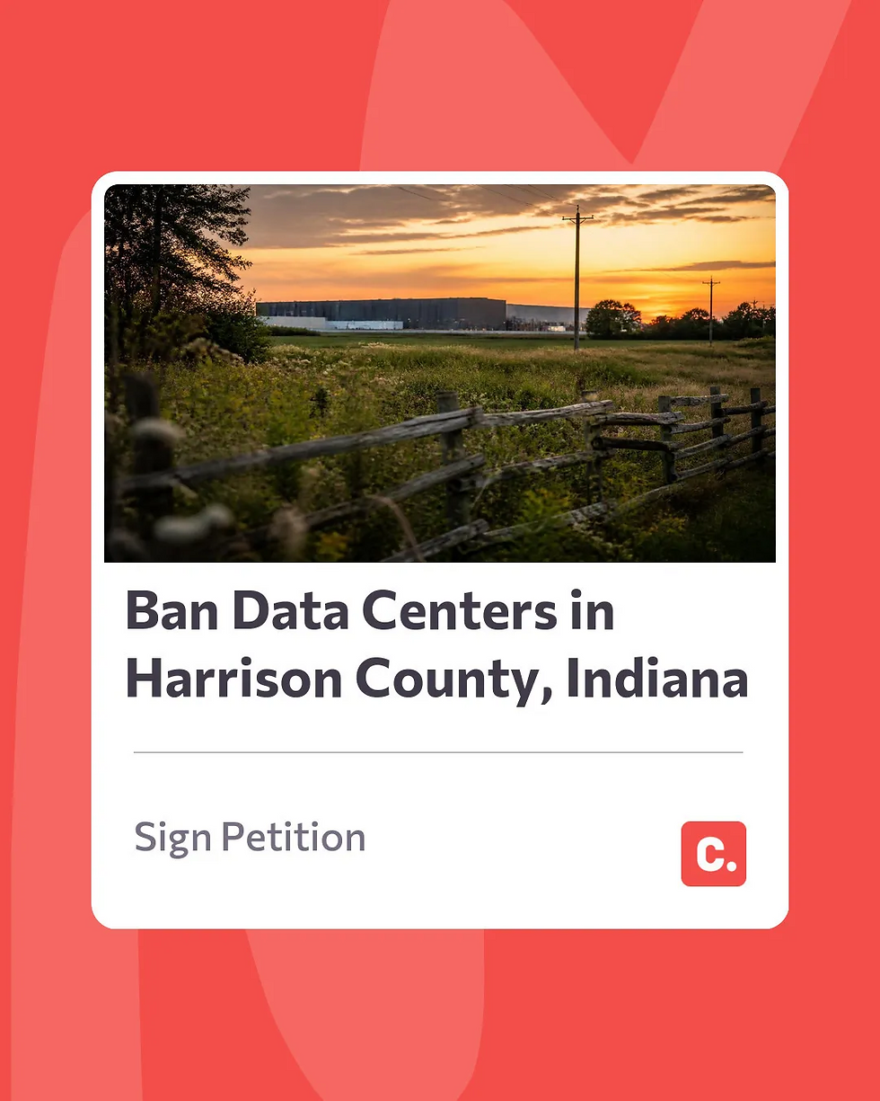 Ban Data Centers in Harrison County