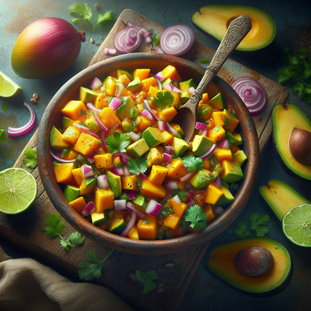 Mango Avocado Salsa