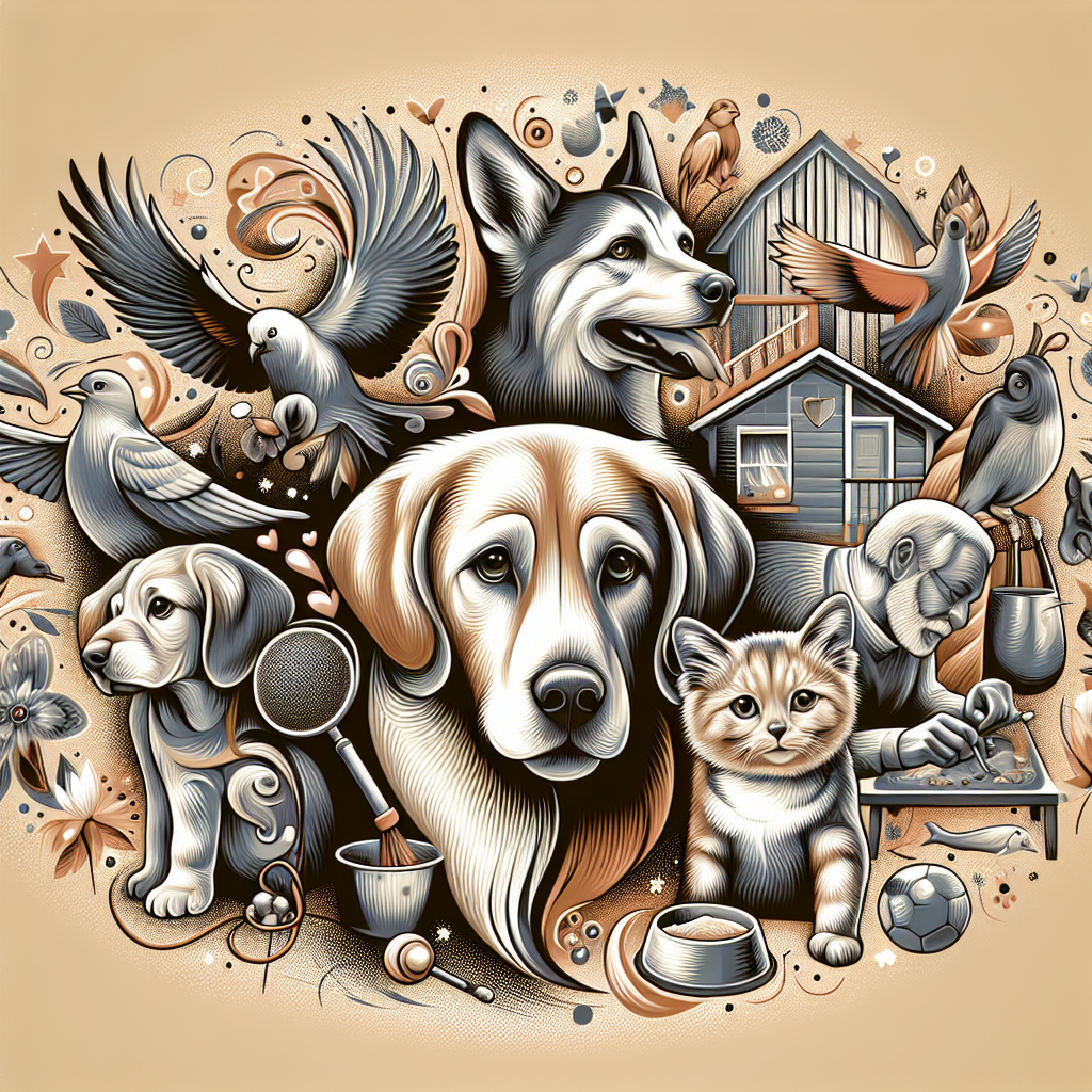 Dog waking up owner
