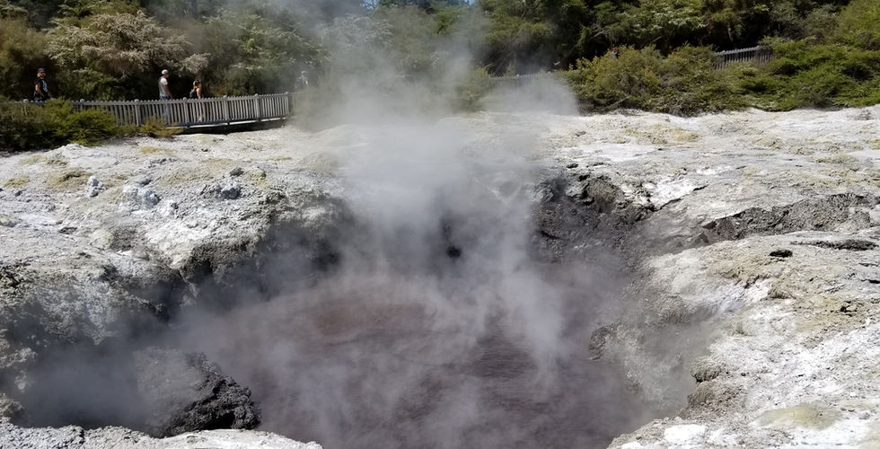 Wai-O-Tapu. What to visit in New Zealand. Tours to New Zealand.