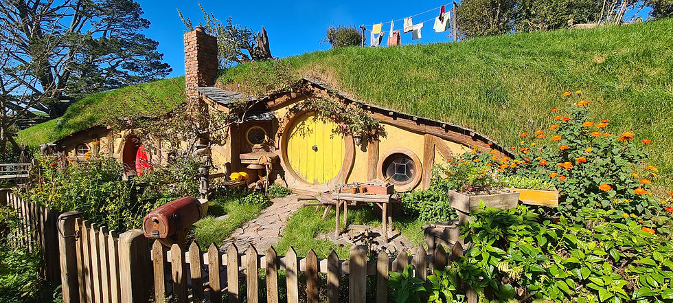 Hobbiton, tour to New Zealand