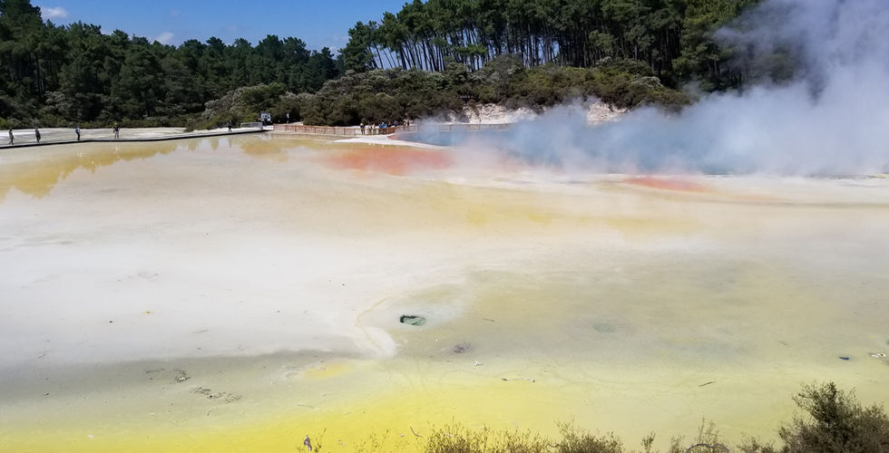 Wai-O-Tapu. What to visit in New Zealand. Tours to New Zealand.
