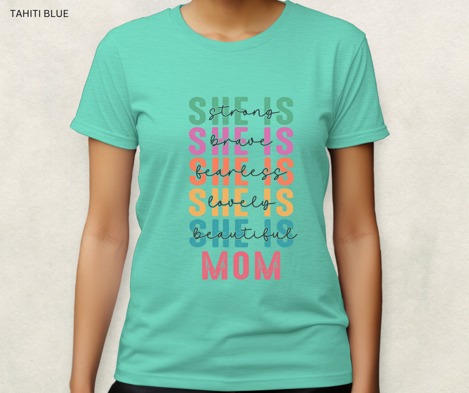 Thumbnail: Next Level Adult Tees She Is....MOM