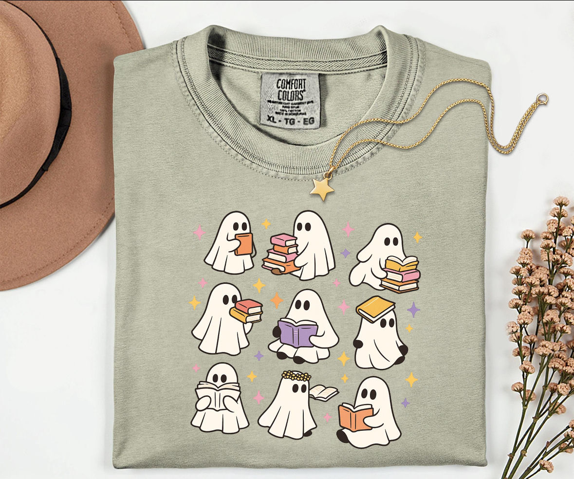 Comfort Colors Reading Ghosts