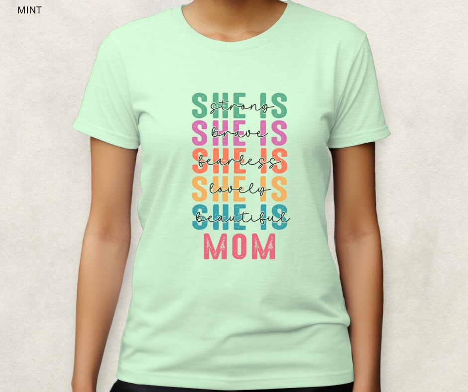 Thumbnail: Next Level Adult Tees She Is....MOM
