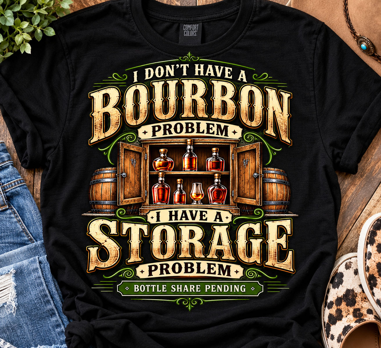Unisex Softstyle Tee I don’t have a bourbon problem