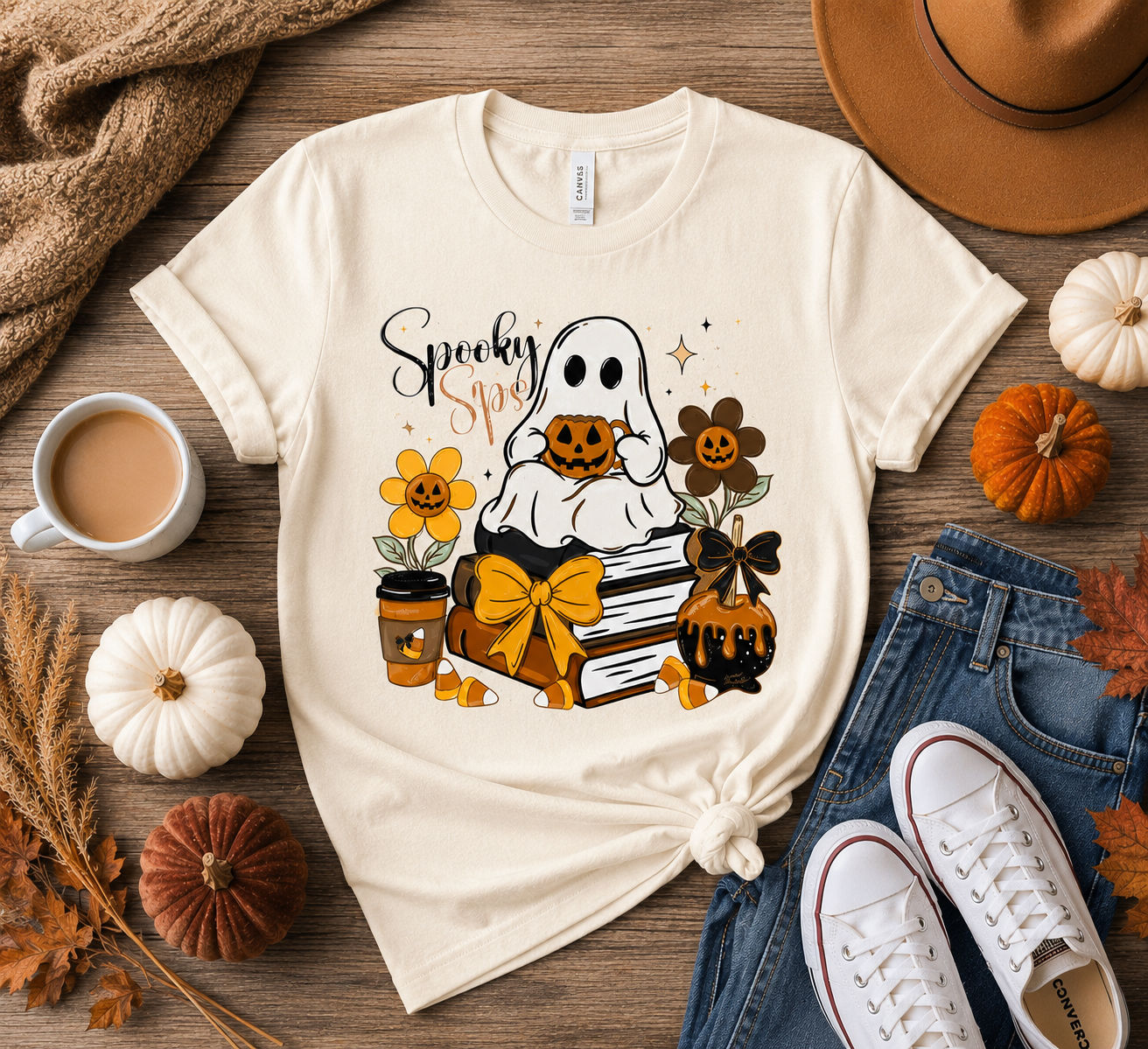 Spooky Sips Comfort Colors Tee