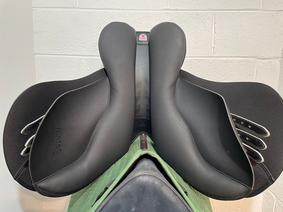 Thumbnail: NEW WINTEC 2000 SC AP HIGH WITHER 17.5" ADJUSTABLE BLACK SADDLE