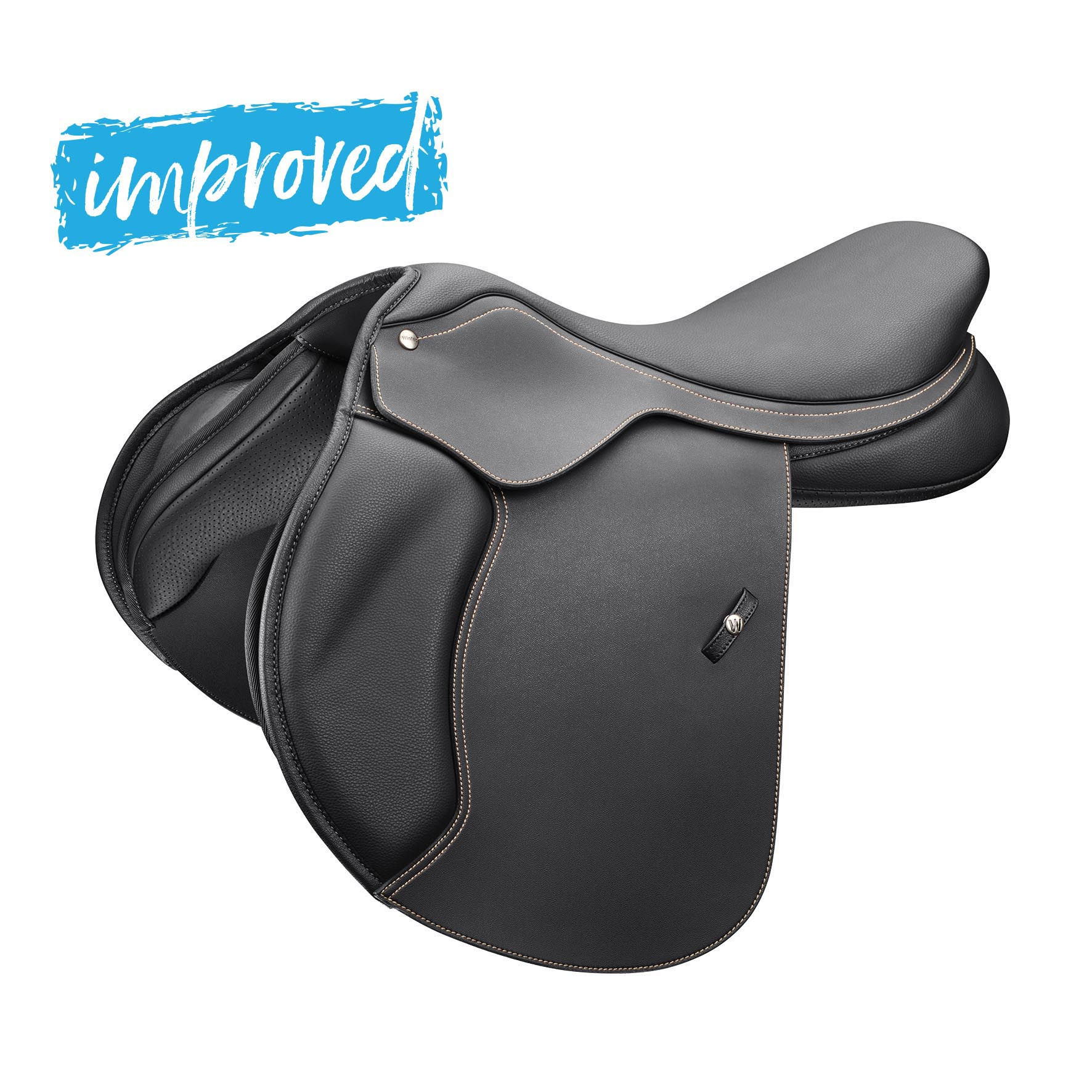 Black Wintec 500 CC Close Contact Jump Saddle