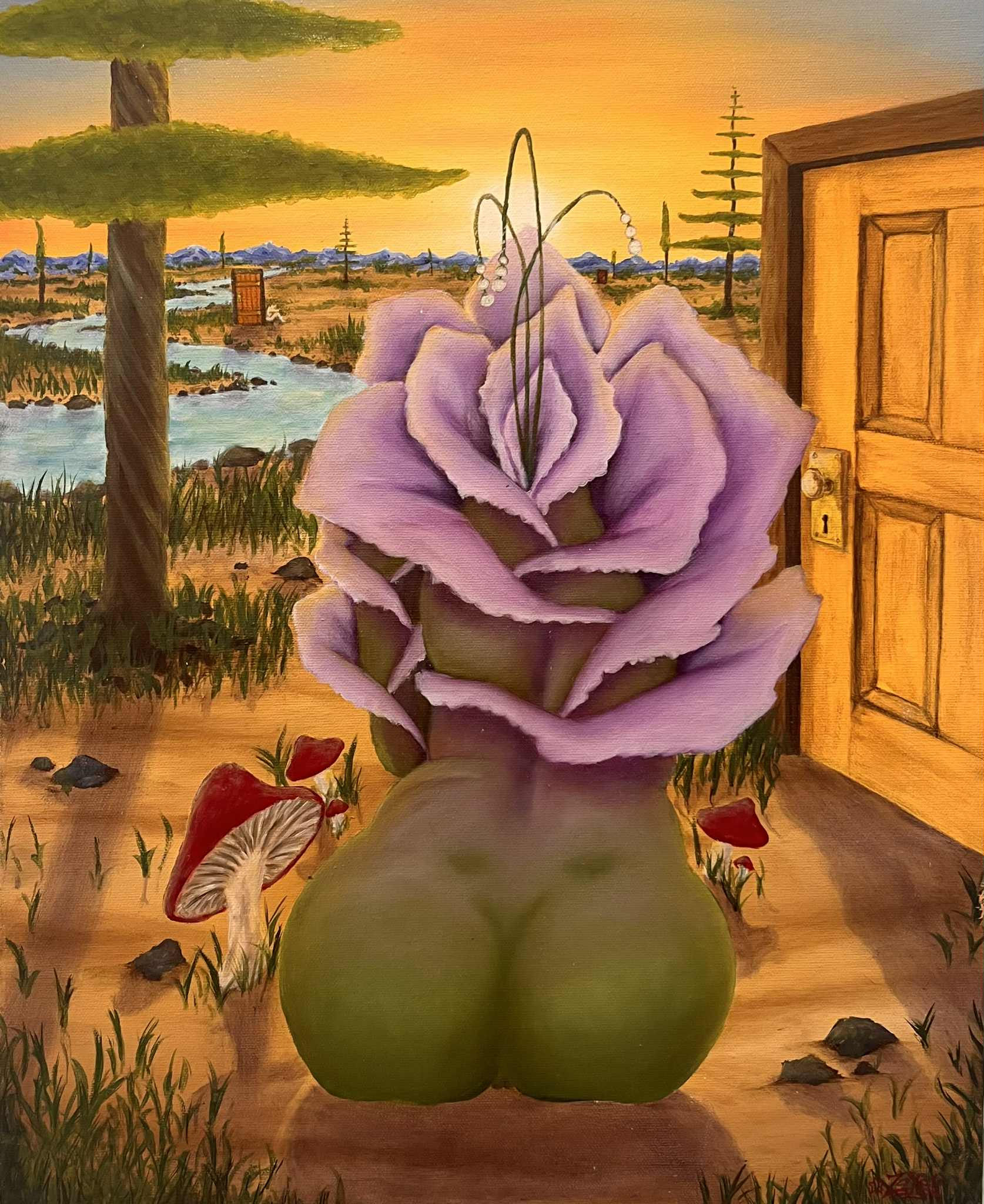 Feminine Blossom Purple