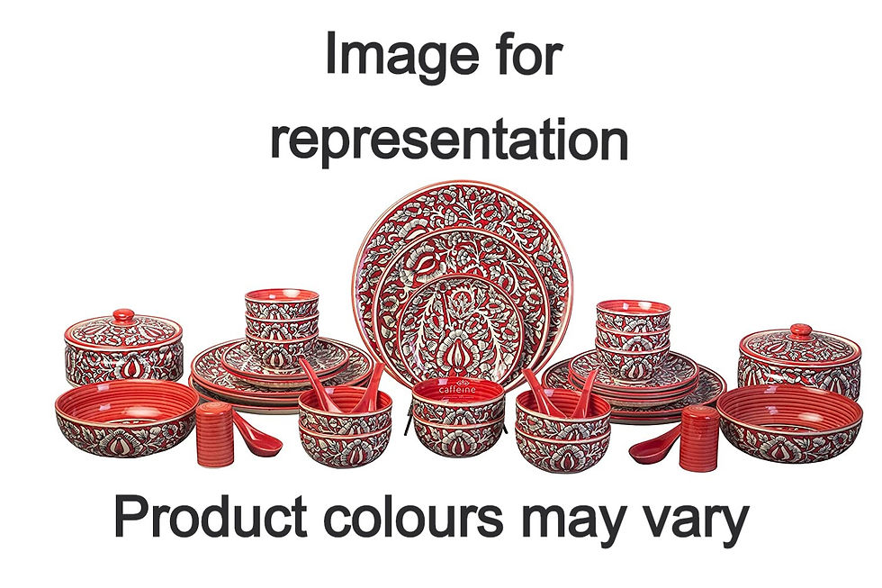 Thumbnail: Royal Handmade 37 Piece Dinner set