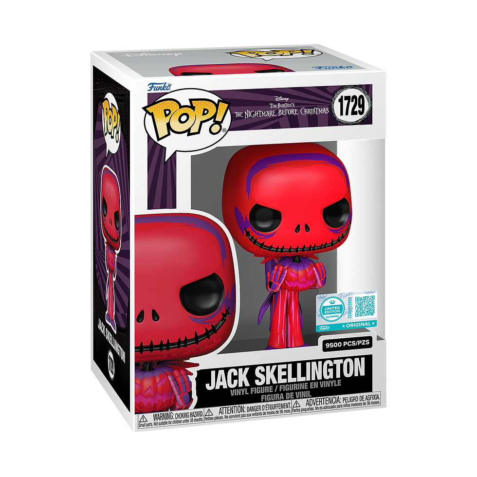 Thumbnail: Funko The Nightmare Before Christmas Pop! Jack Skellington (Supreme) Vinyl Figur