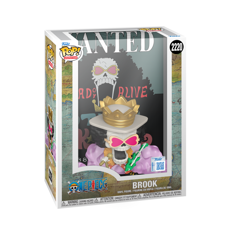 One Piece - Brook (Wanted Poster) #2220 (2026 TargetCon Exclusive) Funko Pop!