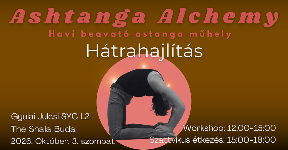 Ashtanga Alchemy - monthly introductory ashtanga workshop