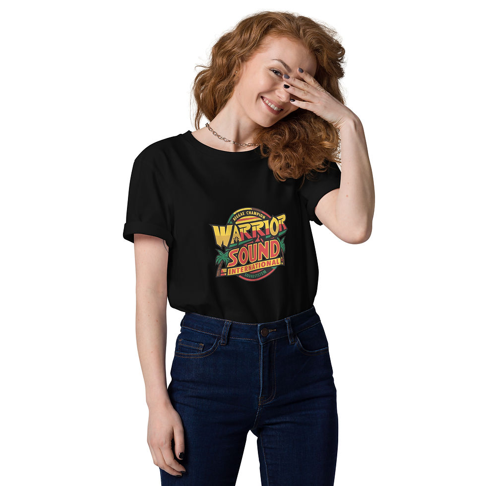 Thumbnail: Unisex organic Warrior Sound 2025 cotton t-shirt