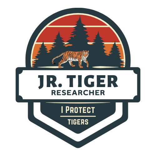 Jr. Tiger Researcher Vinyl Sticker