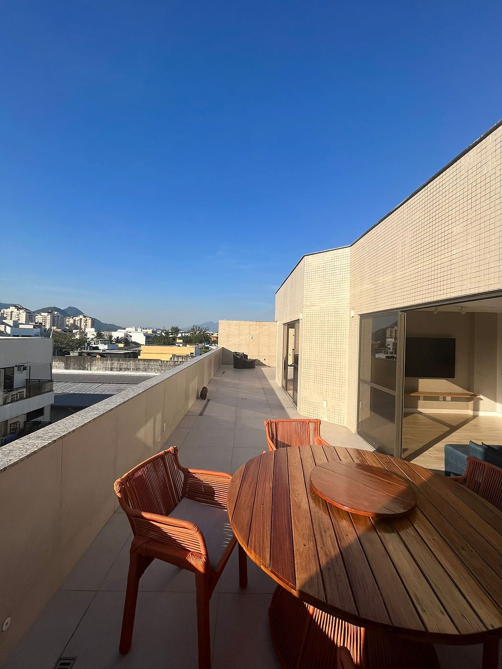 1 Vista do terraço