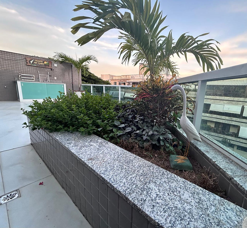 15 Área descoberta com vista do terraço