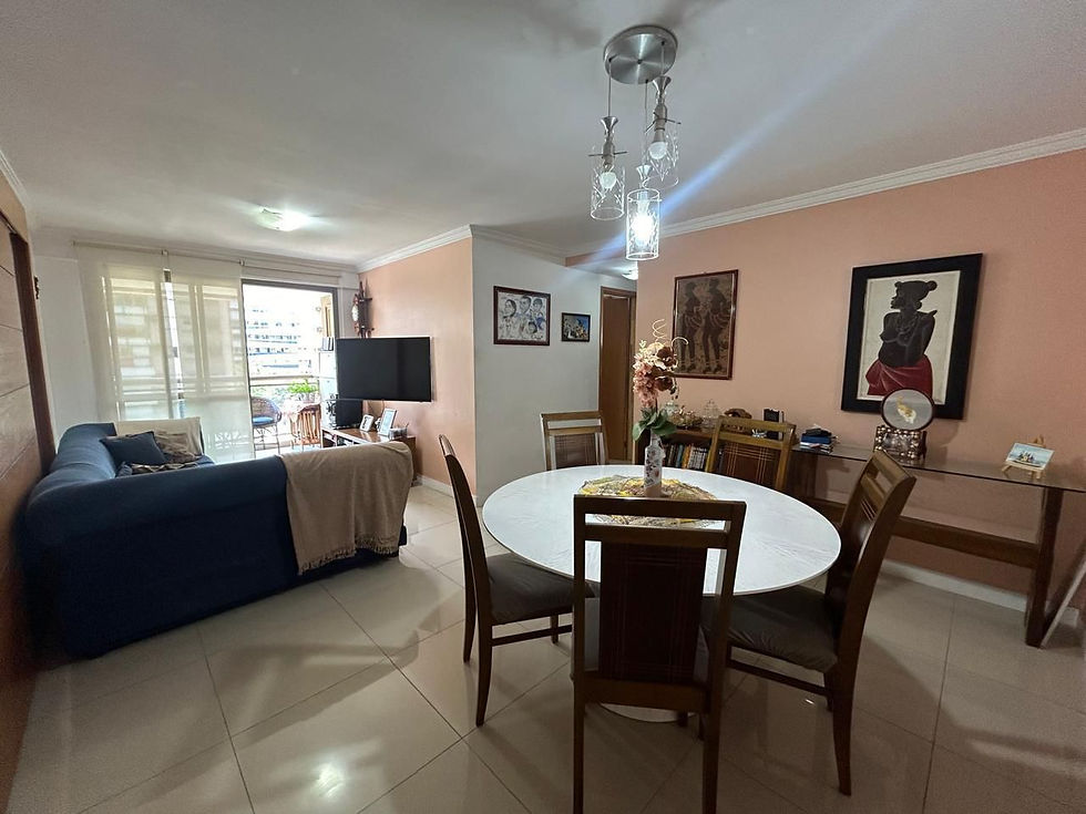 2 Sala de estar e jantar